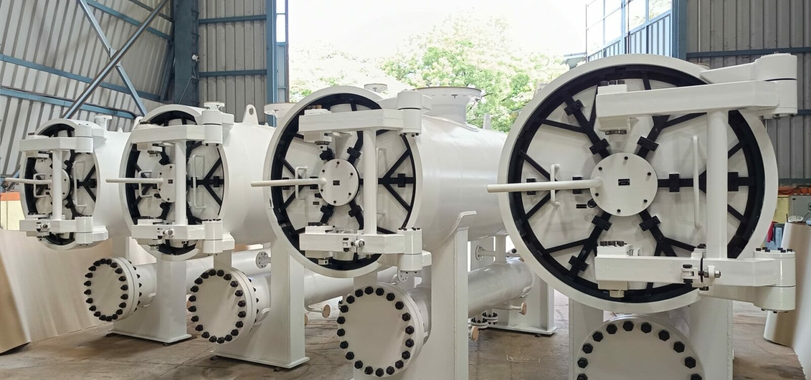 filter separator skid