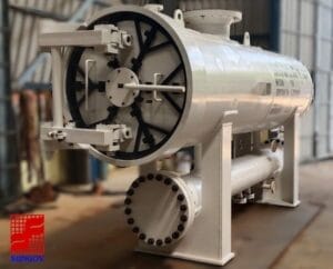 horizontal filter separator