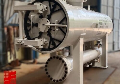 horizontal filter separator