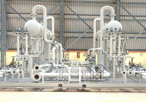 natural gas conditioning skid