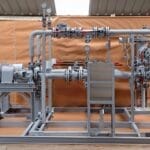 diesel fuel unloading skids