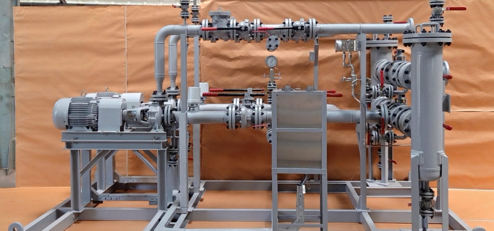 diesel fuel unloading skids