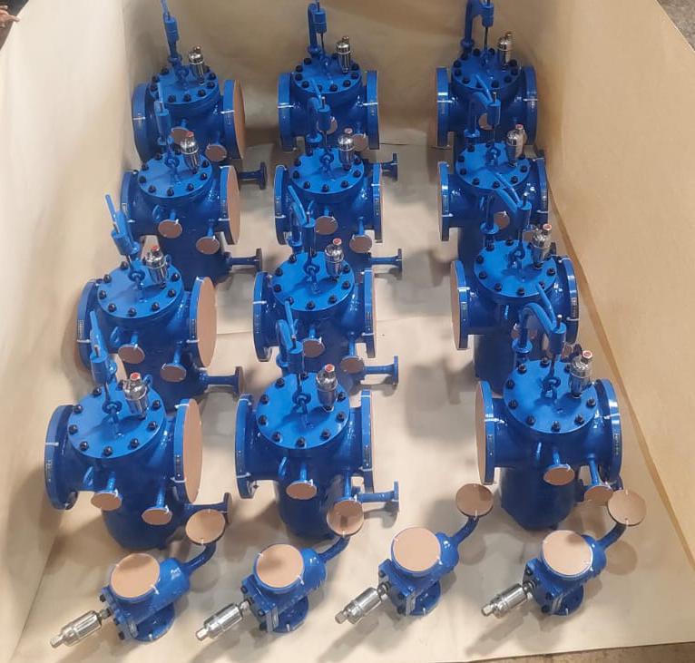 basket strainers for pipelines